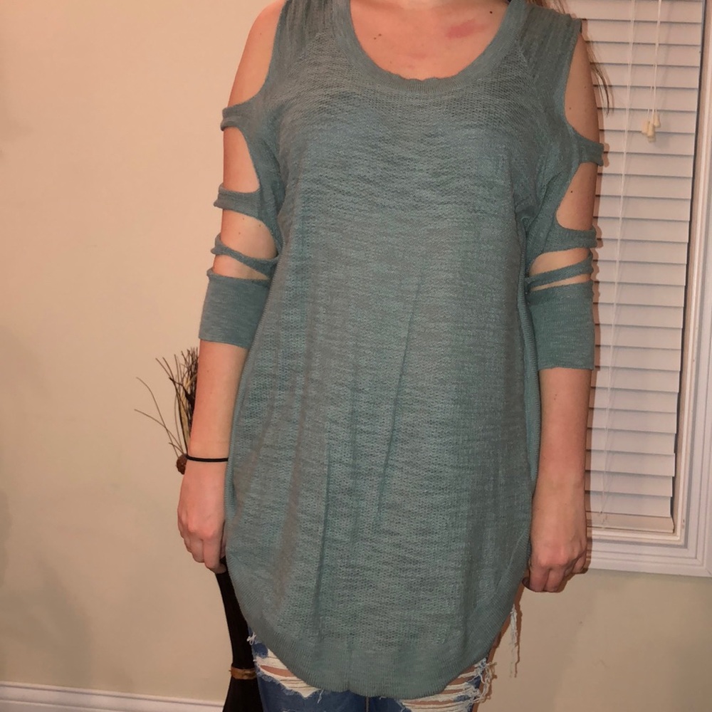 Green Sweater